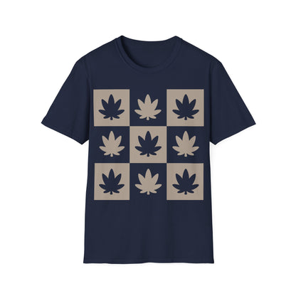 Checkered Flowers T-Shirt