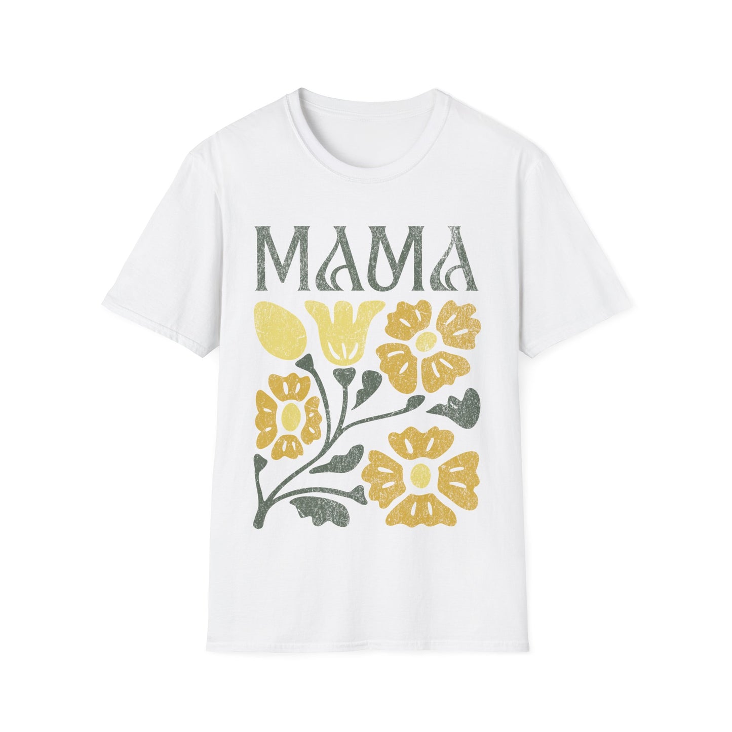 mama flowers t shirt T-Shirt