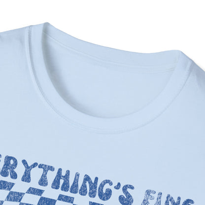 Everything's Fine Smiley Face T-Shirt