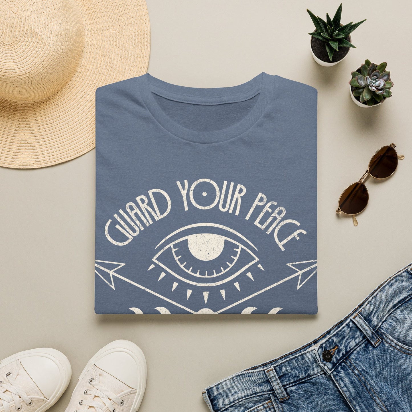 Guard Your peace Eye And ArrowsT-Shirt