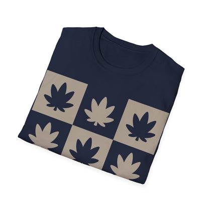 Checkered Flowers T-Shirt