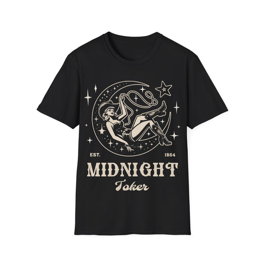 Midnight Toker Cowgirl T-Shirt