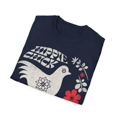 Hippie Chick Folk Art T-Shirt