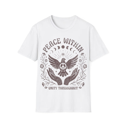 Peace Within Unity Throughout T-Shirt