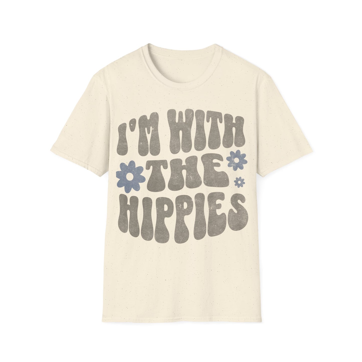 With The Hippies  T-Shirt