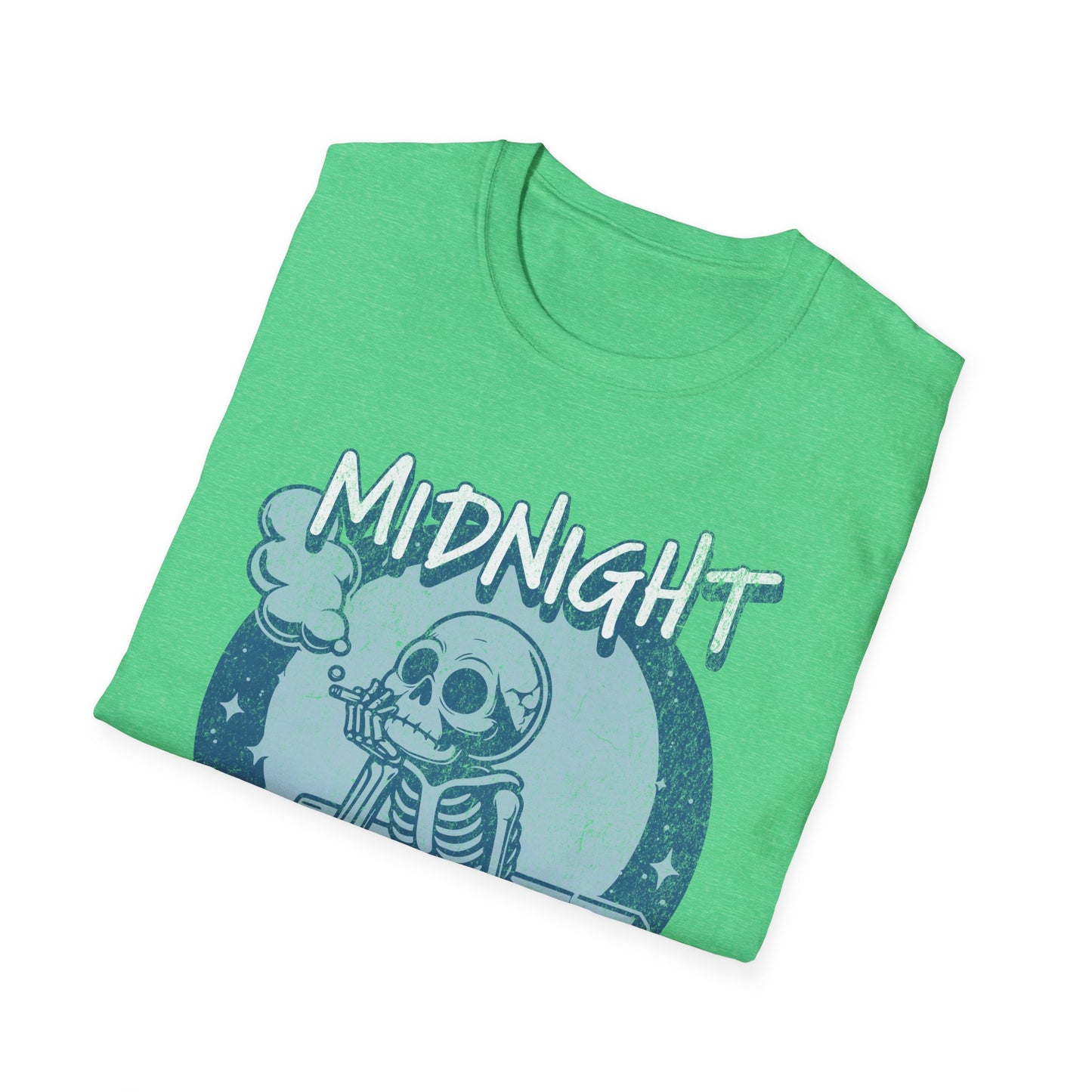 Midnight Toker Skeleton T-Shirt