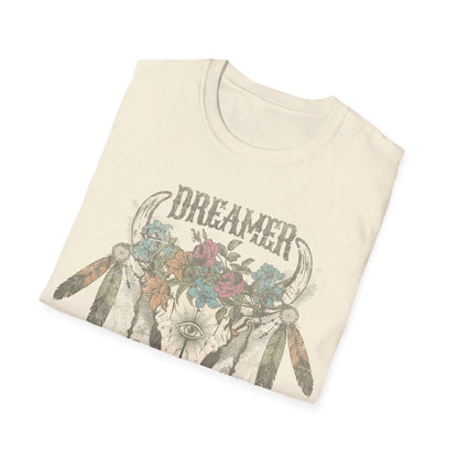 Dreamer cow skull T-Shirt