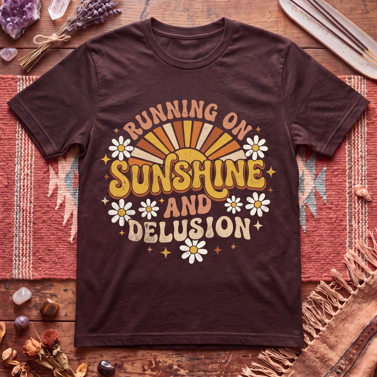 Running On Sunshine And Delusion T-Shirt