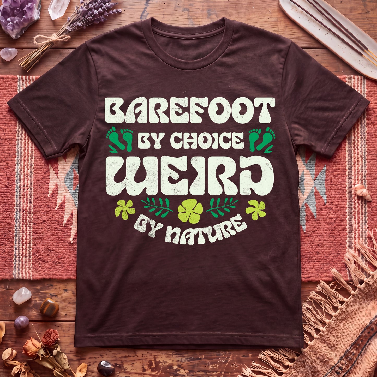 Barefoot by Choice Weird By Nature T-Shirt
