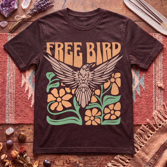 Boho Free Bird T-Shirt
