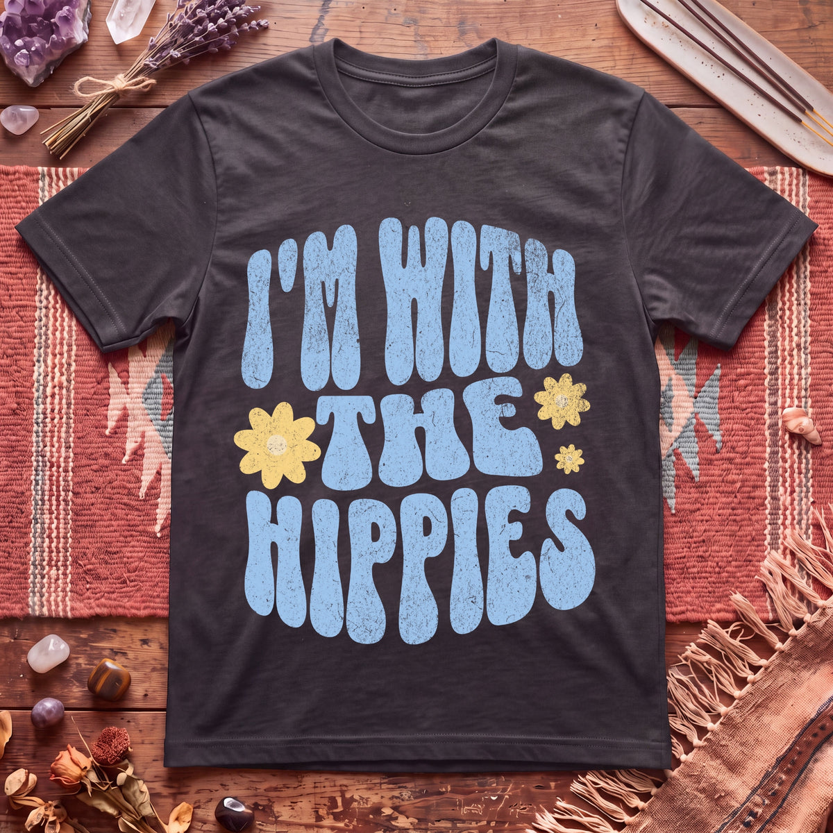 I'm With The Hippies T-Shirt