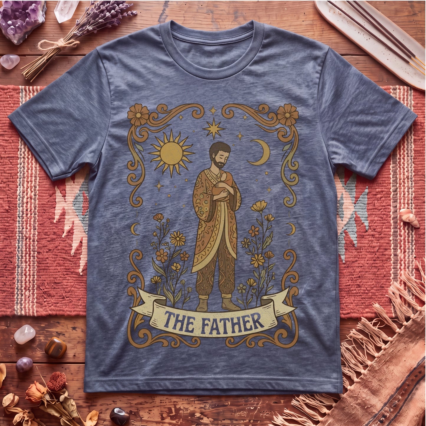 The Father Boho Tarot T-Shirt