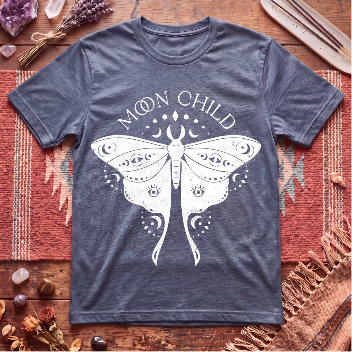 Moon Child Moth T-Shirt