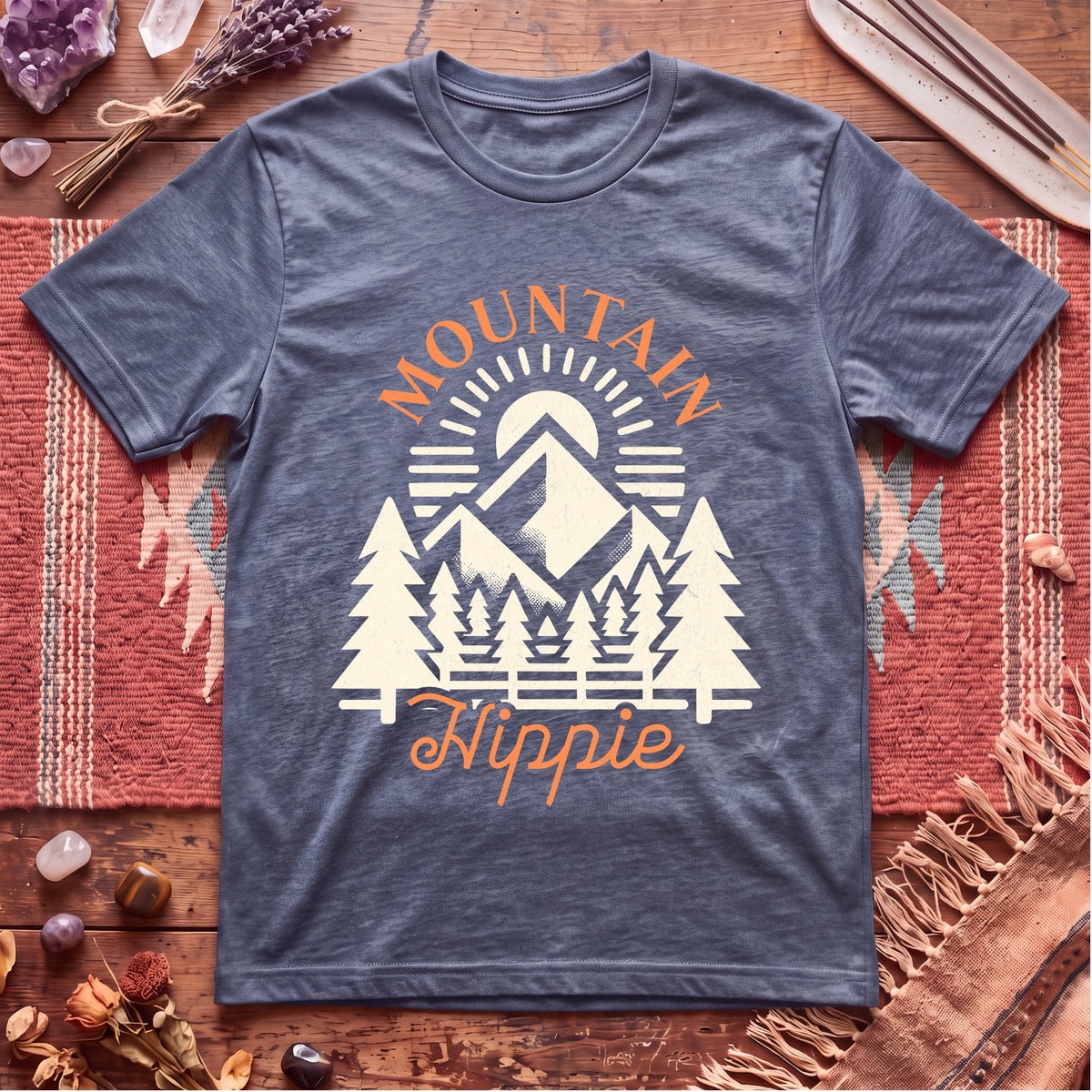 Vintage Mountain Hippie T-Shirt