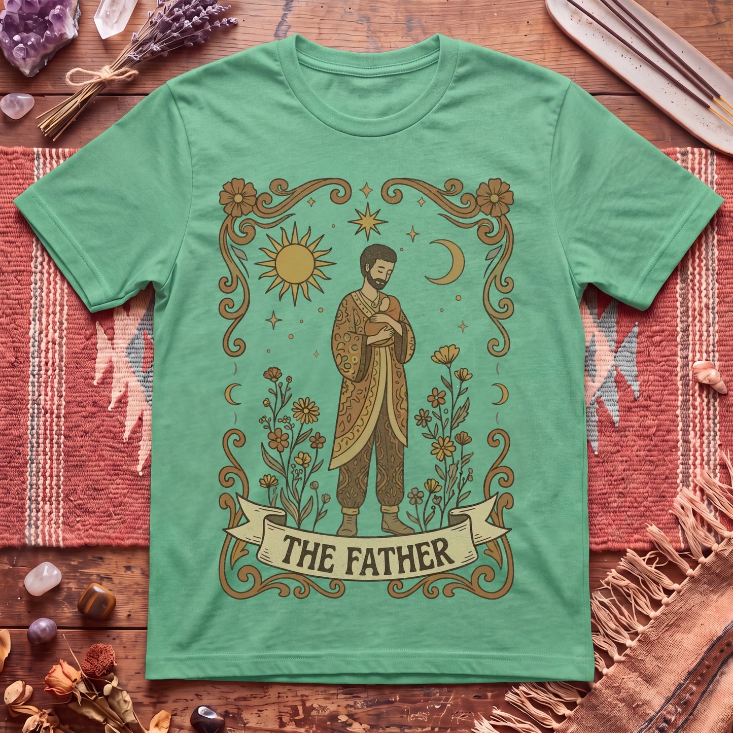 The Father Boho Tarot T-Shirt