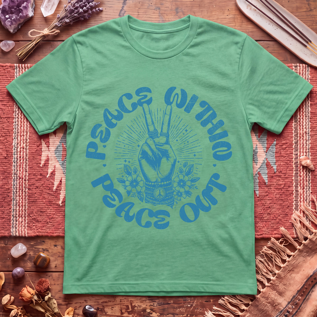 peace within peace out T-Shirt