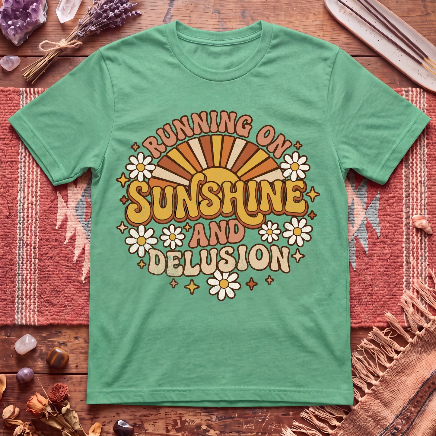 Running On Sunshine And Delusion T-Shirt