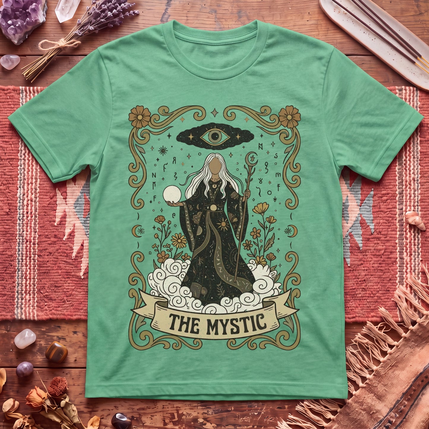 The Mystic Boho Tarot T-Shirt