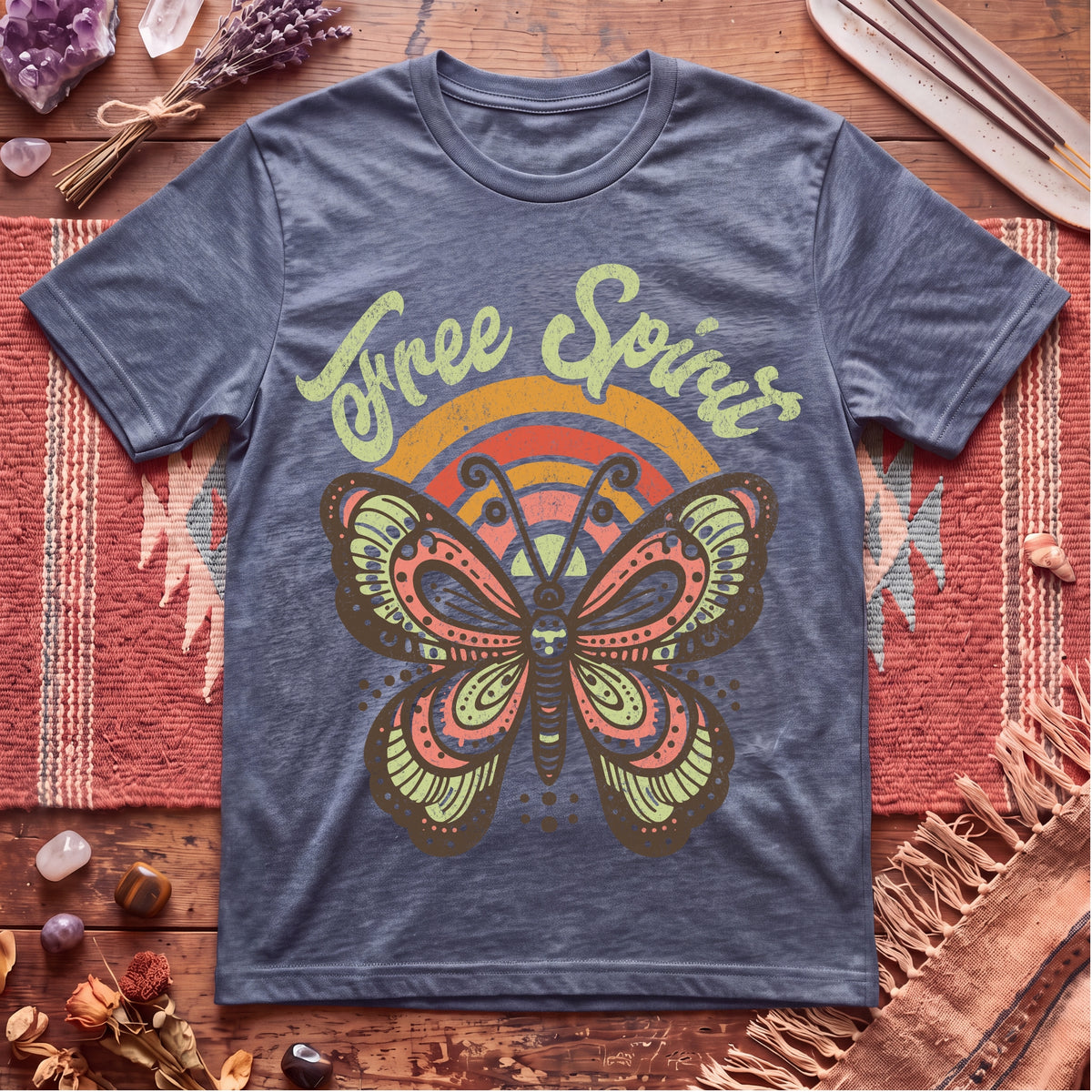 Free Spirit butterfly T-Shirt