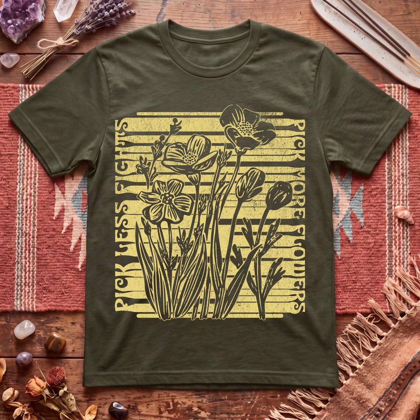 Pick More Flowers T-Shirt