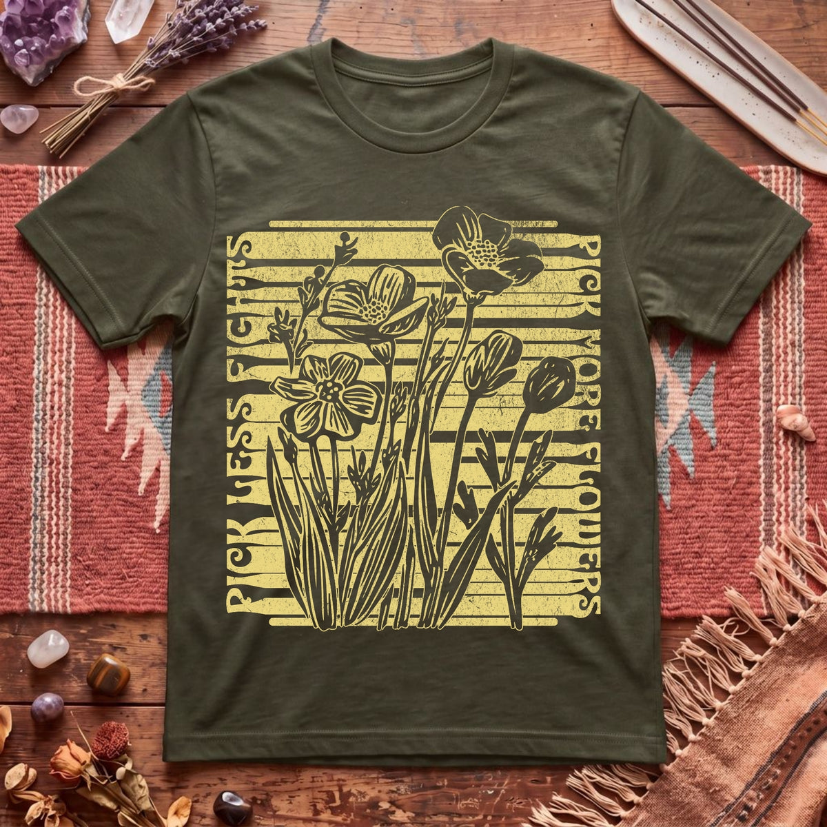 Pick More Flowers T-Shirt
