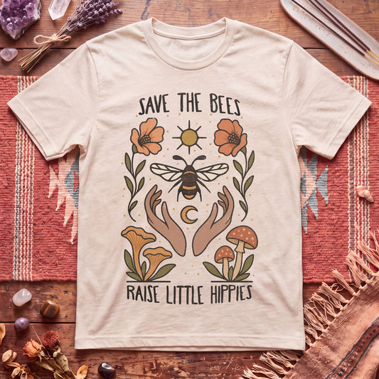 Hippies Save Bees T-Shirt