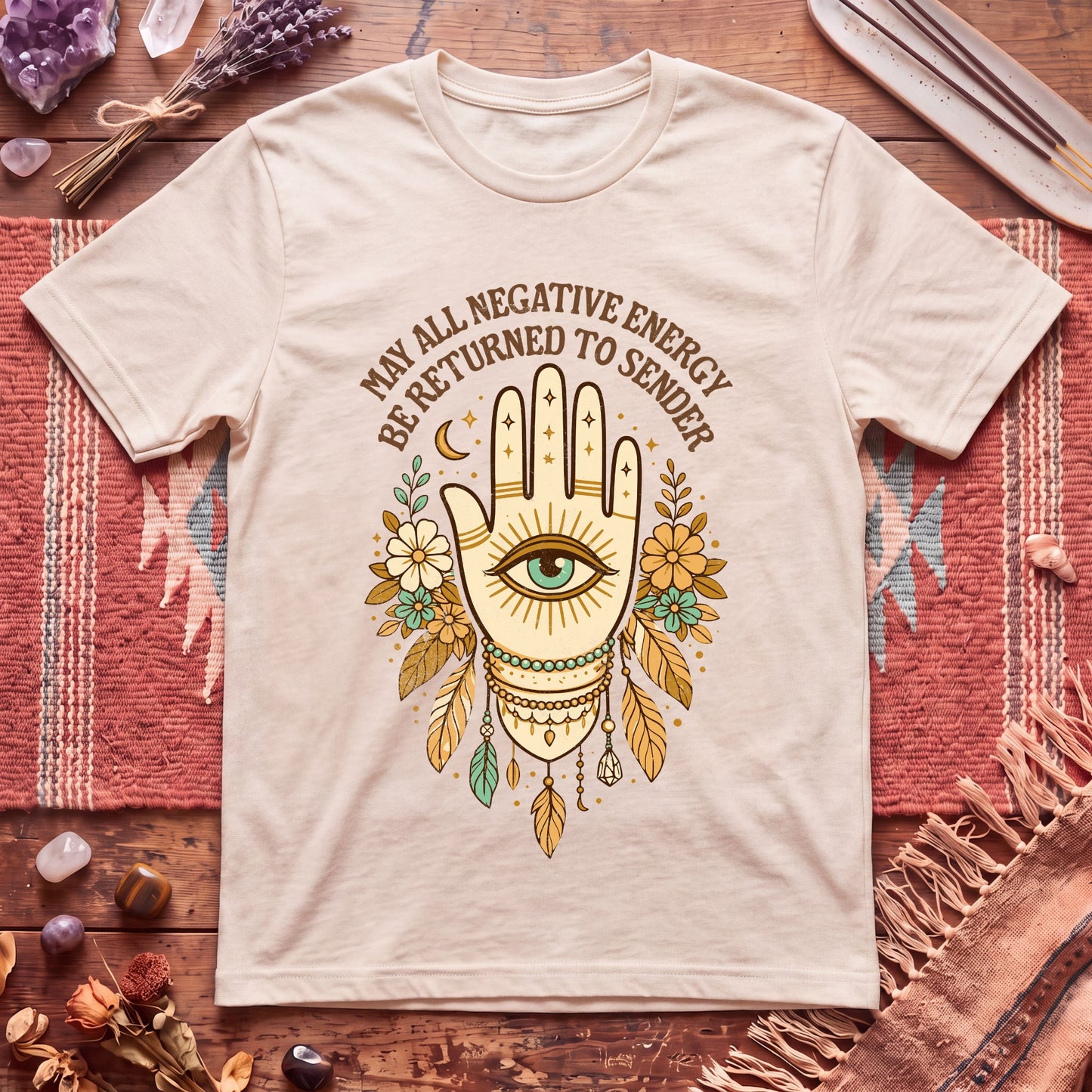 May All Negative Energy Be Returned T-Shirt