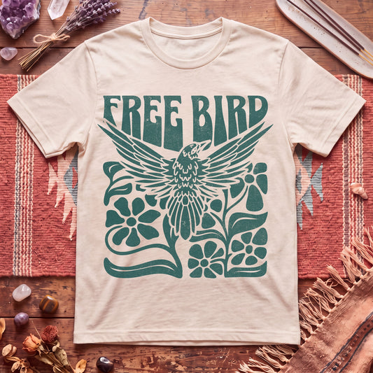 Boho Free Bird T-Shirt