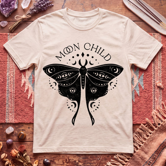 Moon Child Moth T-Shirt