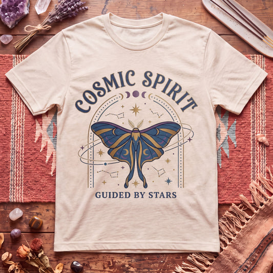 Cosmic Spirit Moth T-Shirt