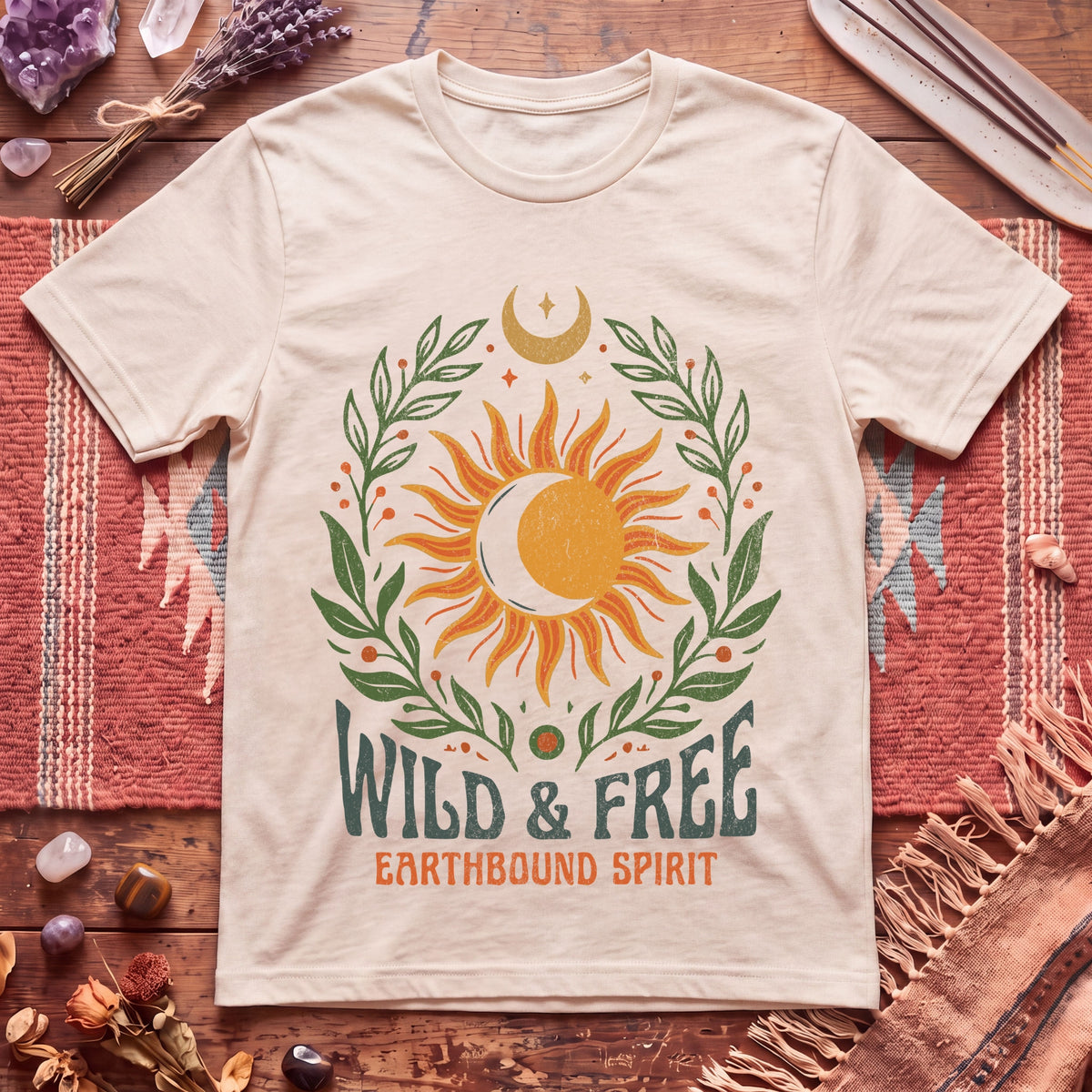 Wild & Free Earthbound Spirit T-Shirt