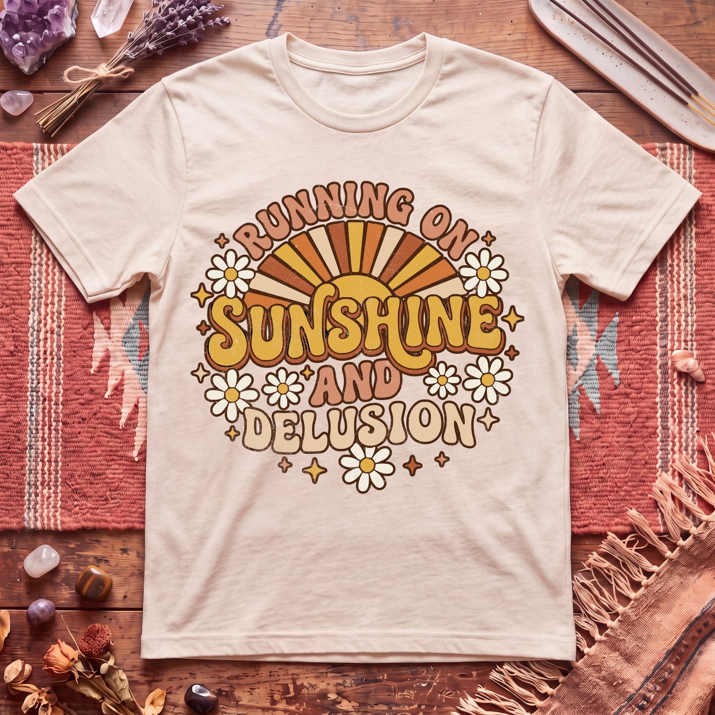 Running On Sunshine And Delusion T-Shirt