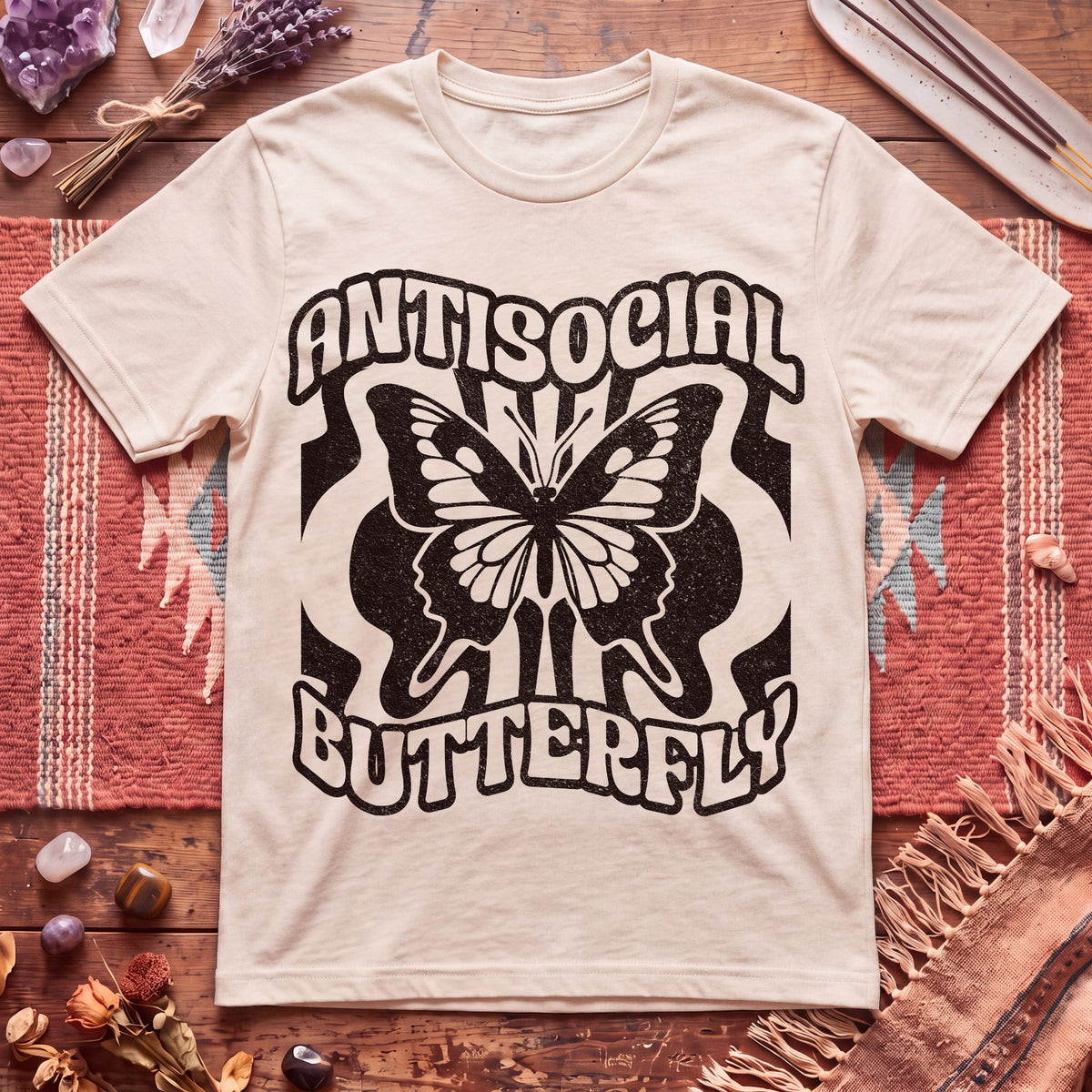 Anti-social Butterfly T-Shirt