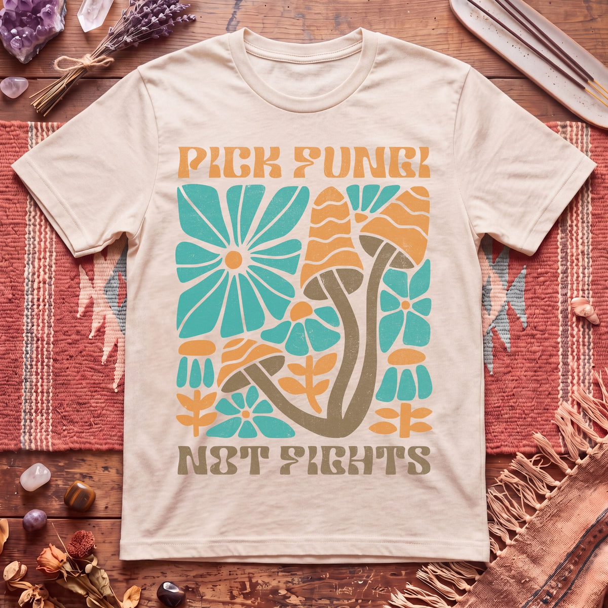 Pick Fungi Not Fights T-Shirt