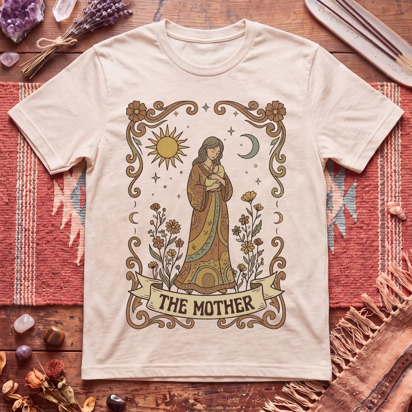 The Mother Boho Tarot T-Shirt
