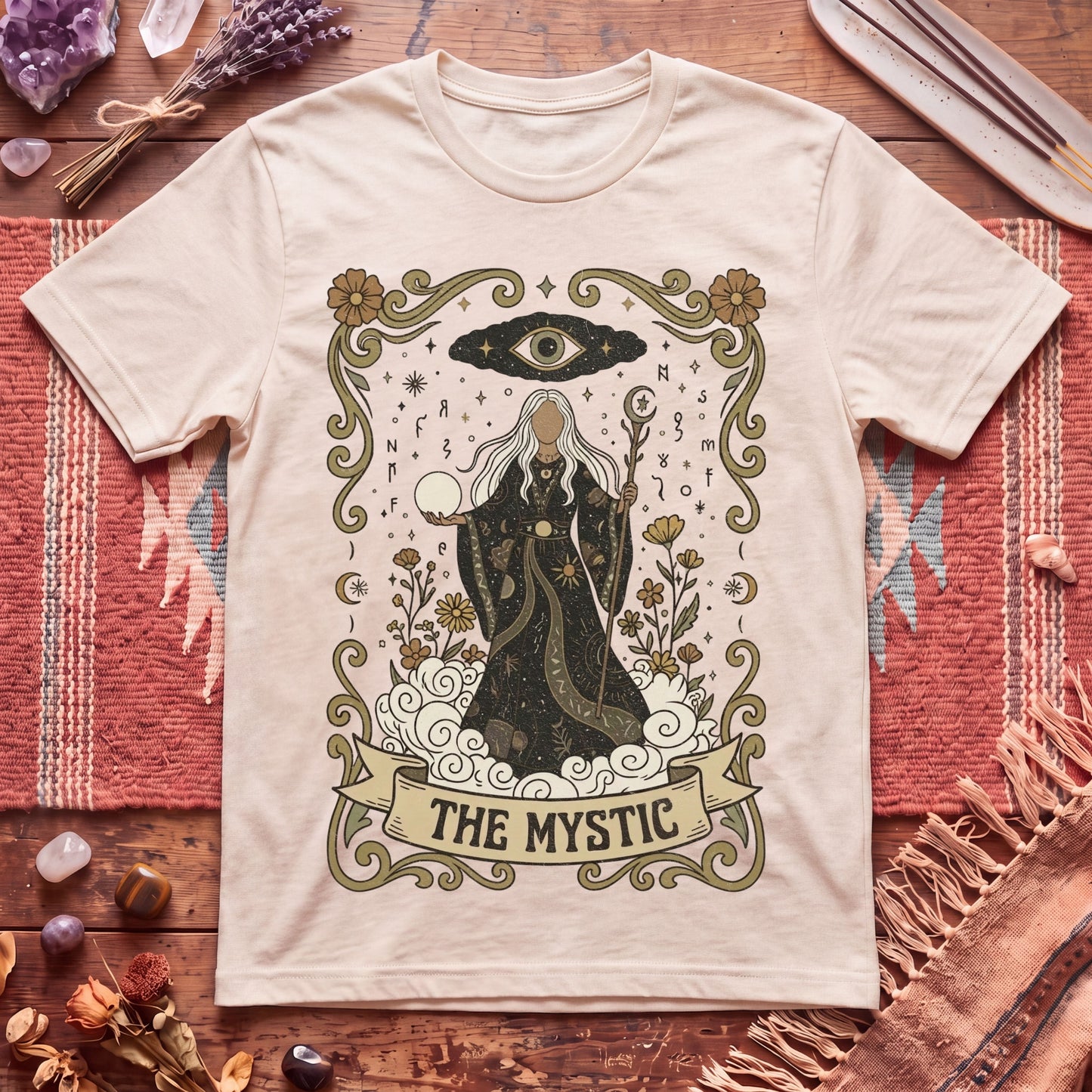 The Mystic Boho Tarot T-Shirt