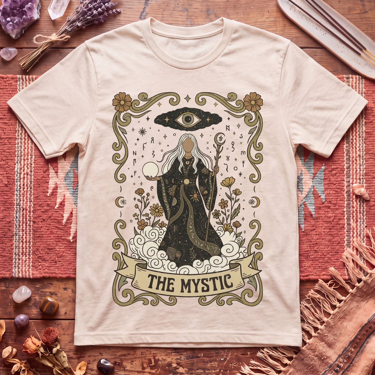 The Mystic Boho Tarot T-Shirt