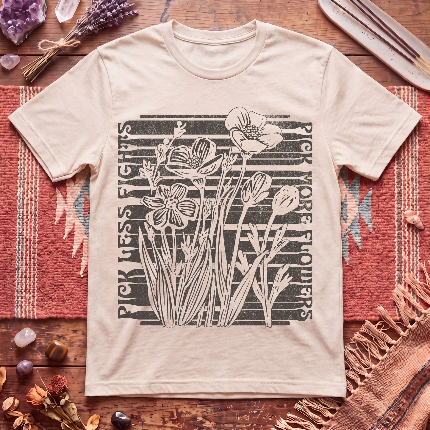 Pick More Flowers T-Shirt