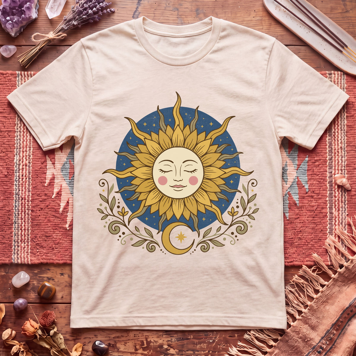 Cosmic Sunflower T-Shirt