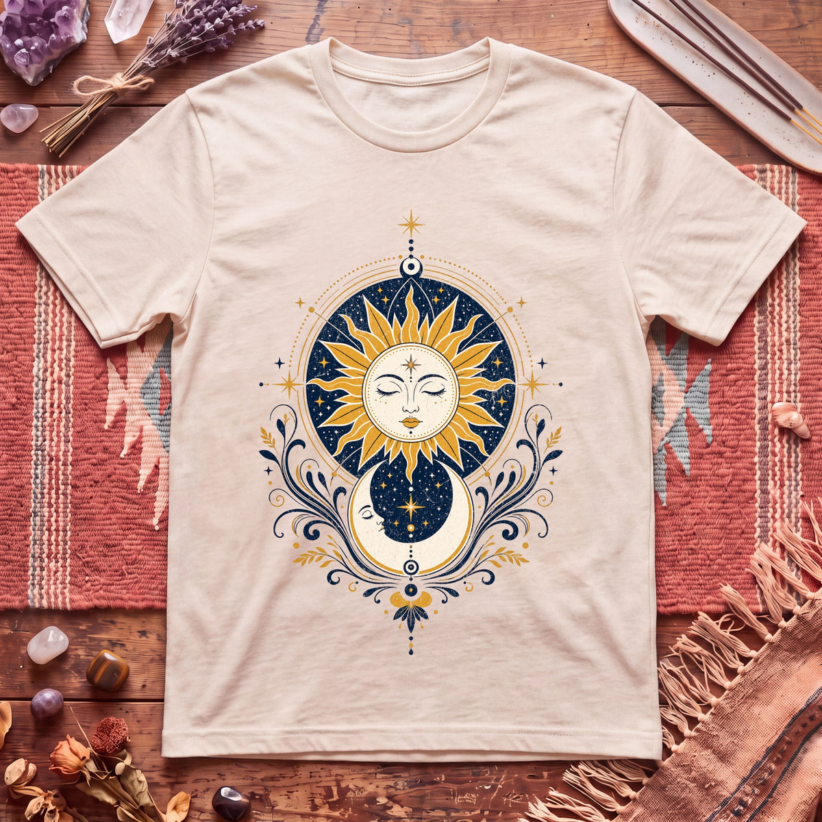 Sun Moon and Stars T-Shirt