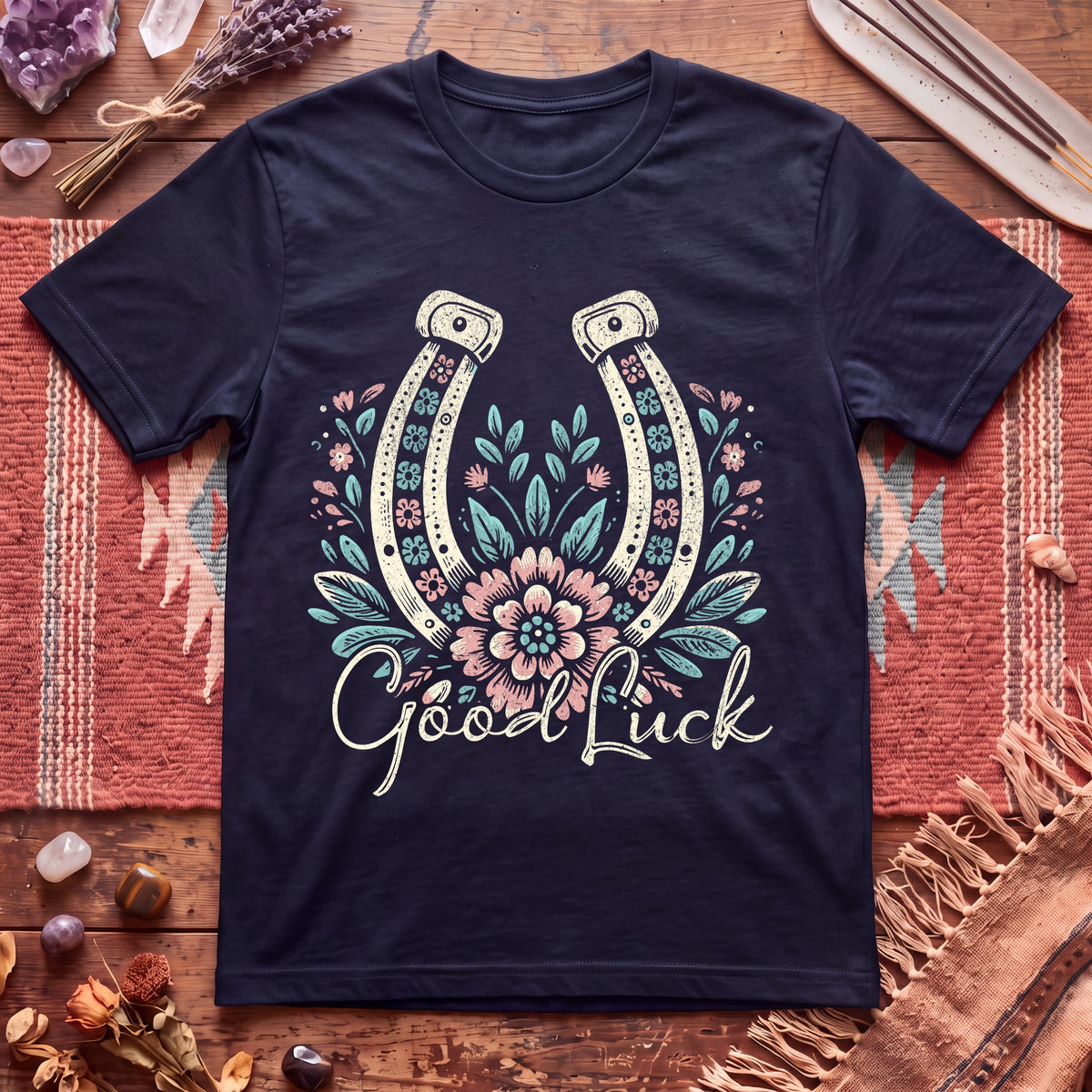 Good Luck Horseshoe T-Shirt