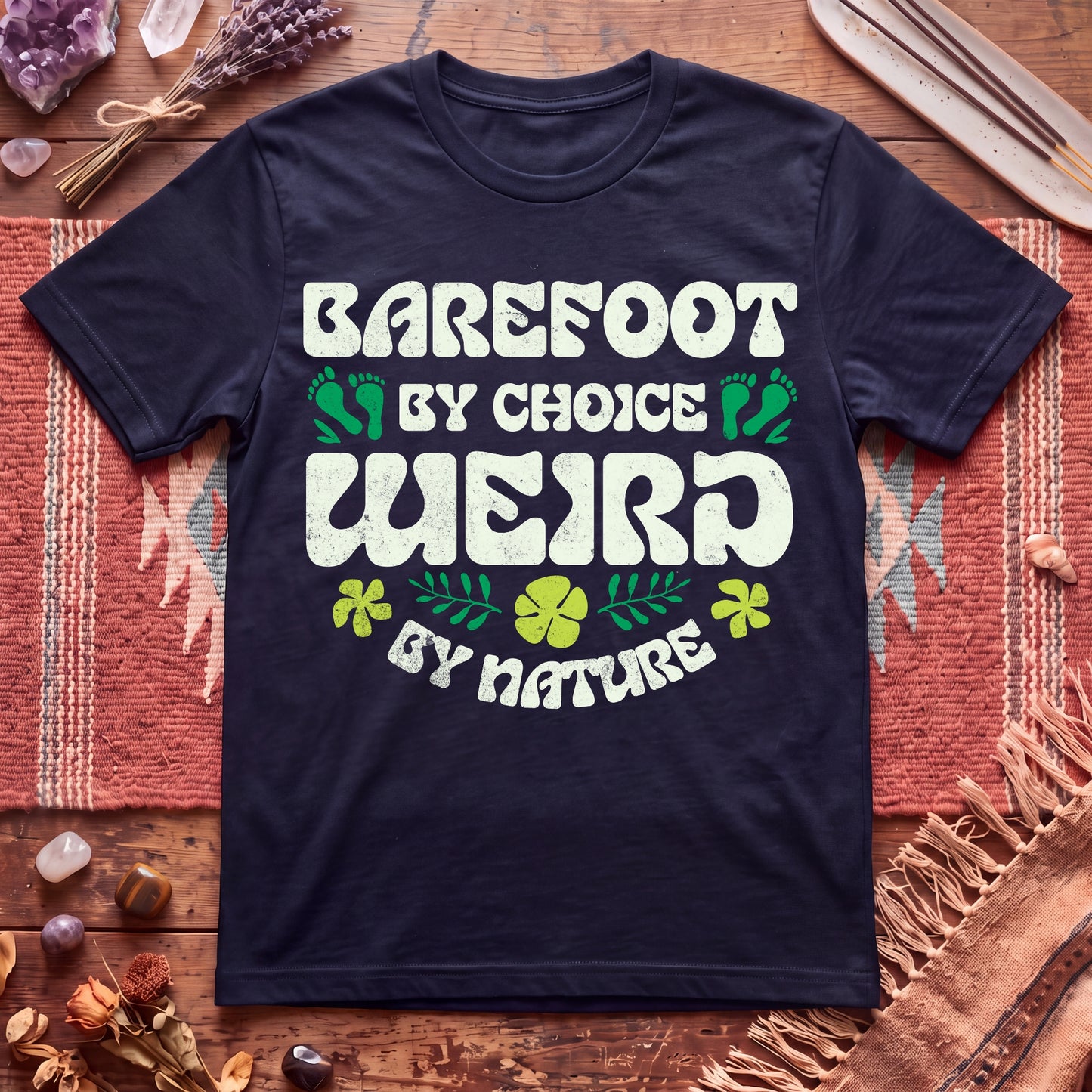 Barefoot by Choice Weird By Nature T-Shirt