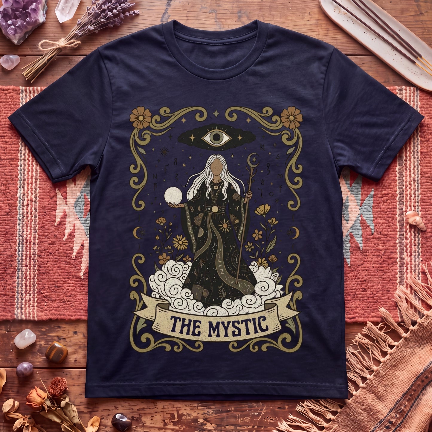 The Mystic Boho Tarot T-Shirt
