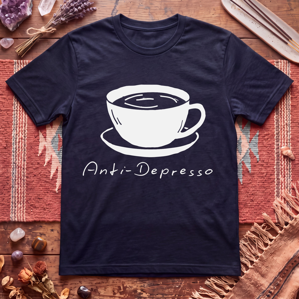 Anti-depresso Coffee shirt T-Shirt