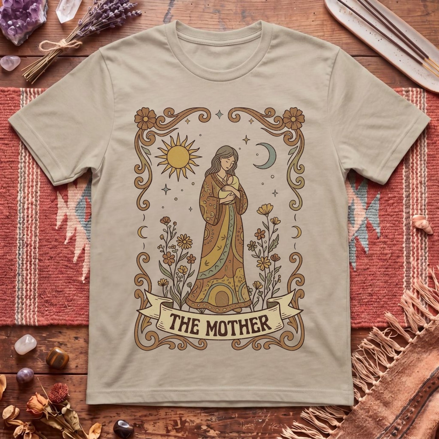 The Mother Boho Tarot T-Shirt