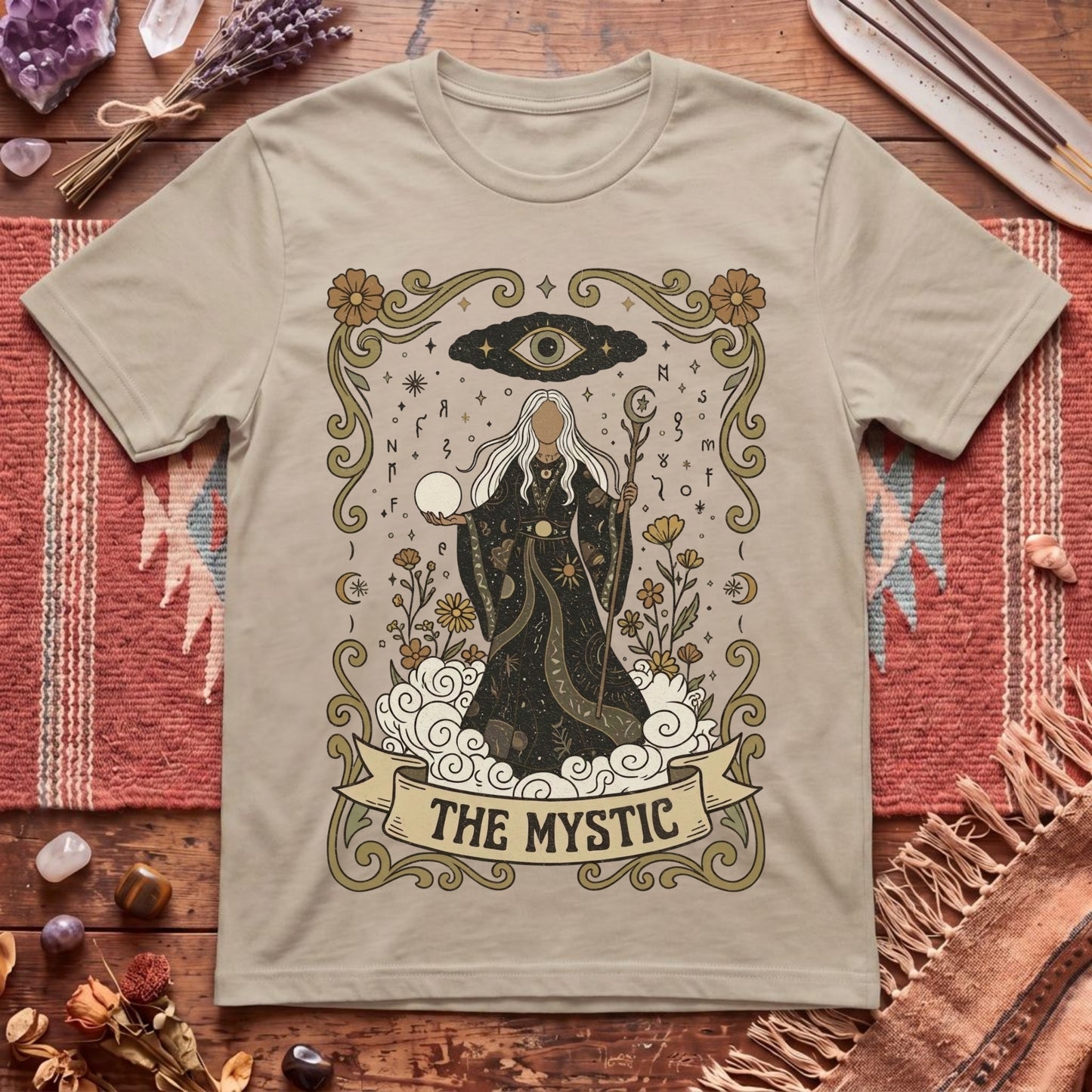 The Mystic Boho Tarot T-Shirt