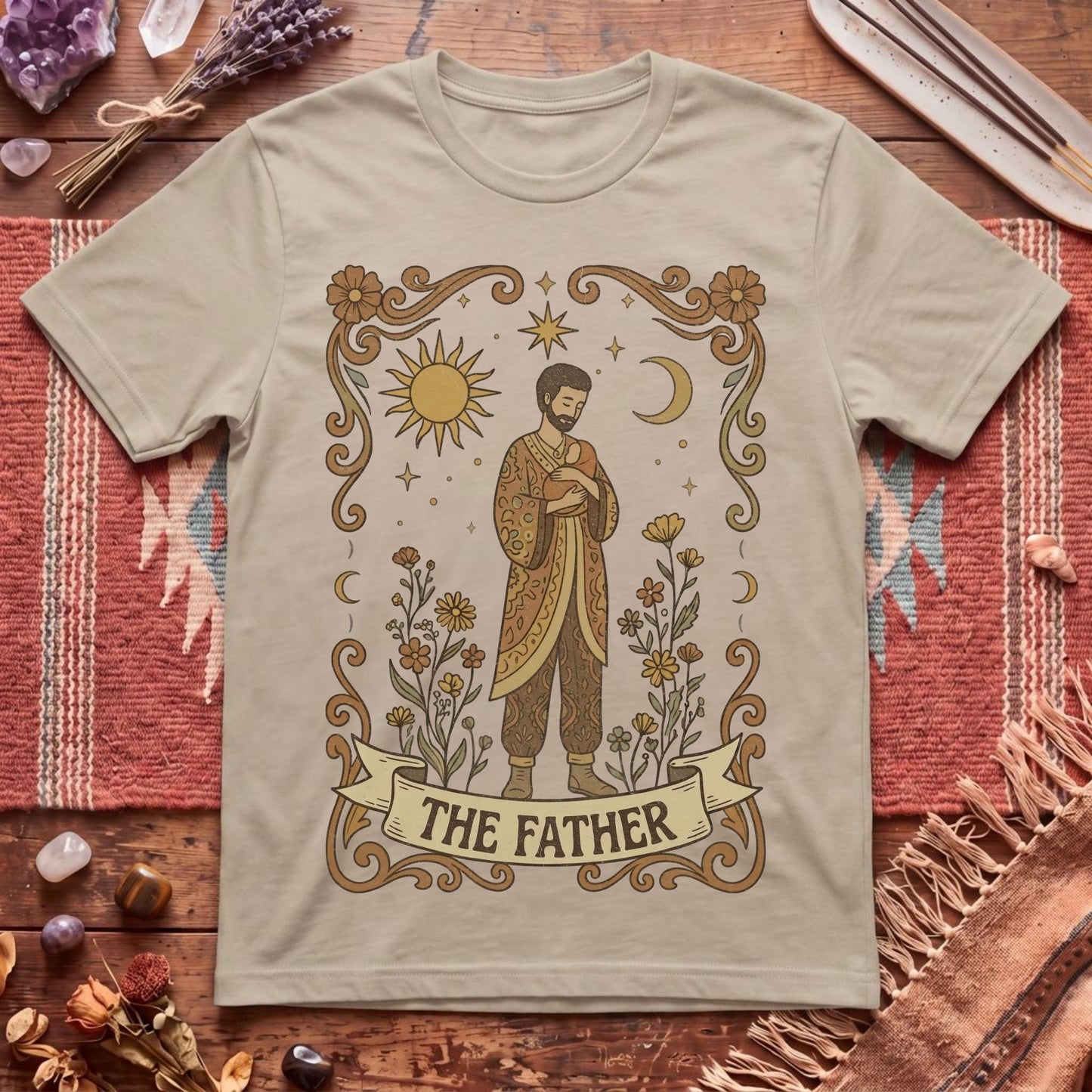 The Father Boho Tarot T-Shirt