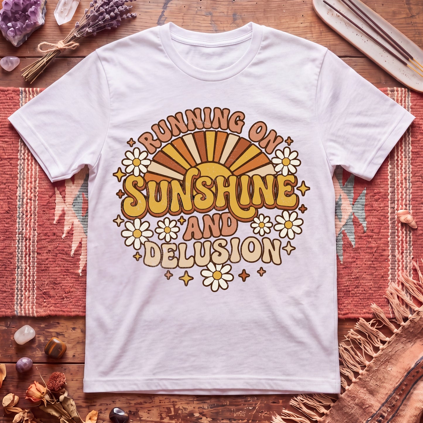 Running On Sunshine And Delusion T-Shirt