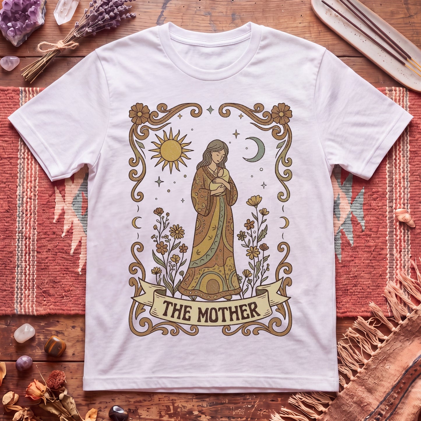 The Mother Boho Tarot T-Shirt