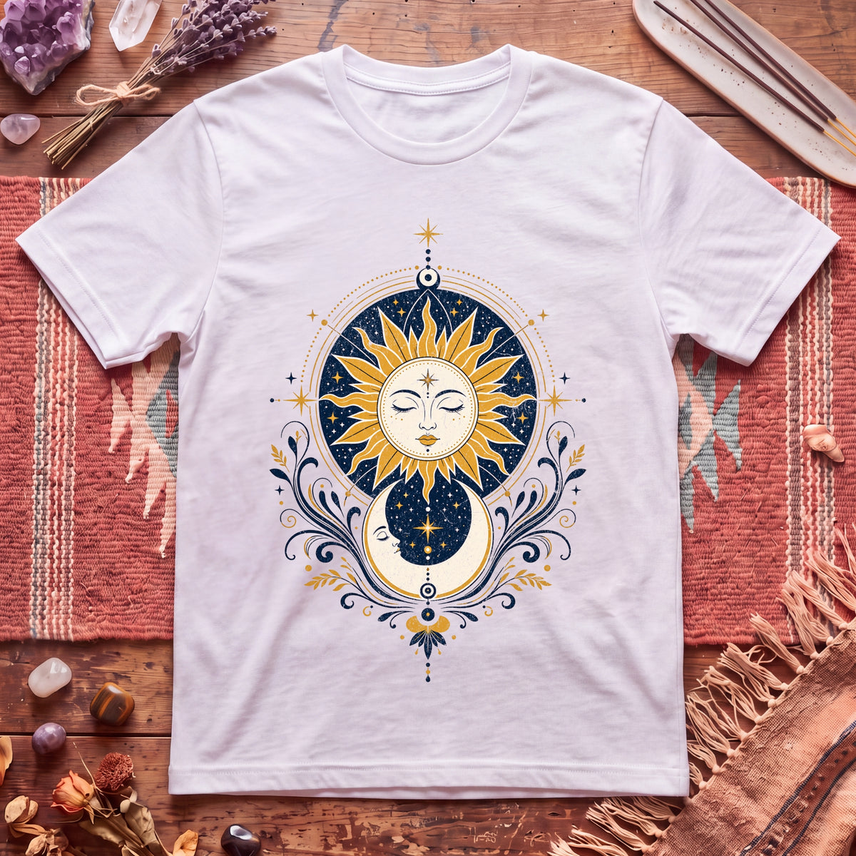 Sun Moon and Stars T-Shirt